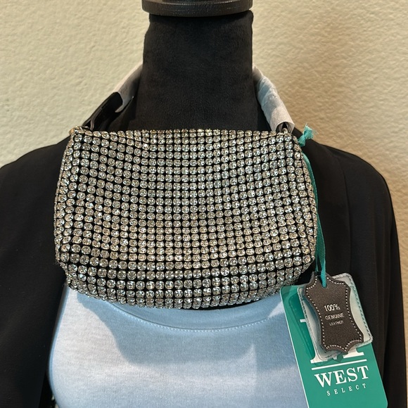 Montana West Sequin Bling Clutch Purse - Picture 2 of 12